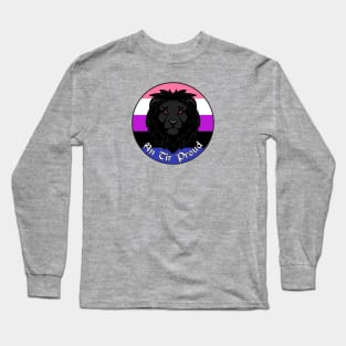 An Tir Pride - Genderfluid- Populace Badge Style 2 Long Sleeve T-Shirt